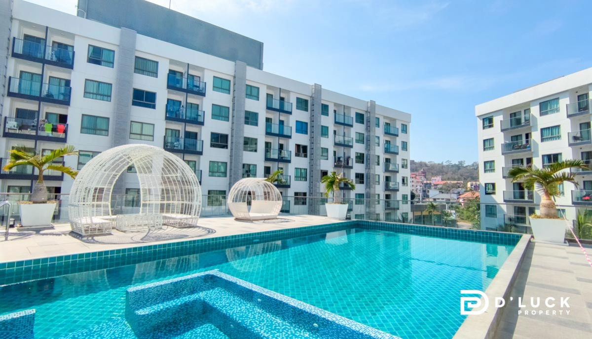 รูป ขาย อาคาเดีย บีช รีสอร์ท ชั้น 8 วิวนอก พร้อมผู้เช่า - รูปที่ 12/13