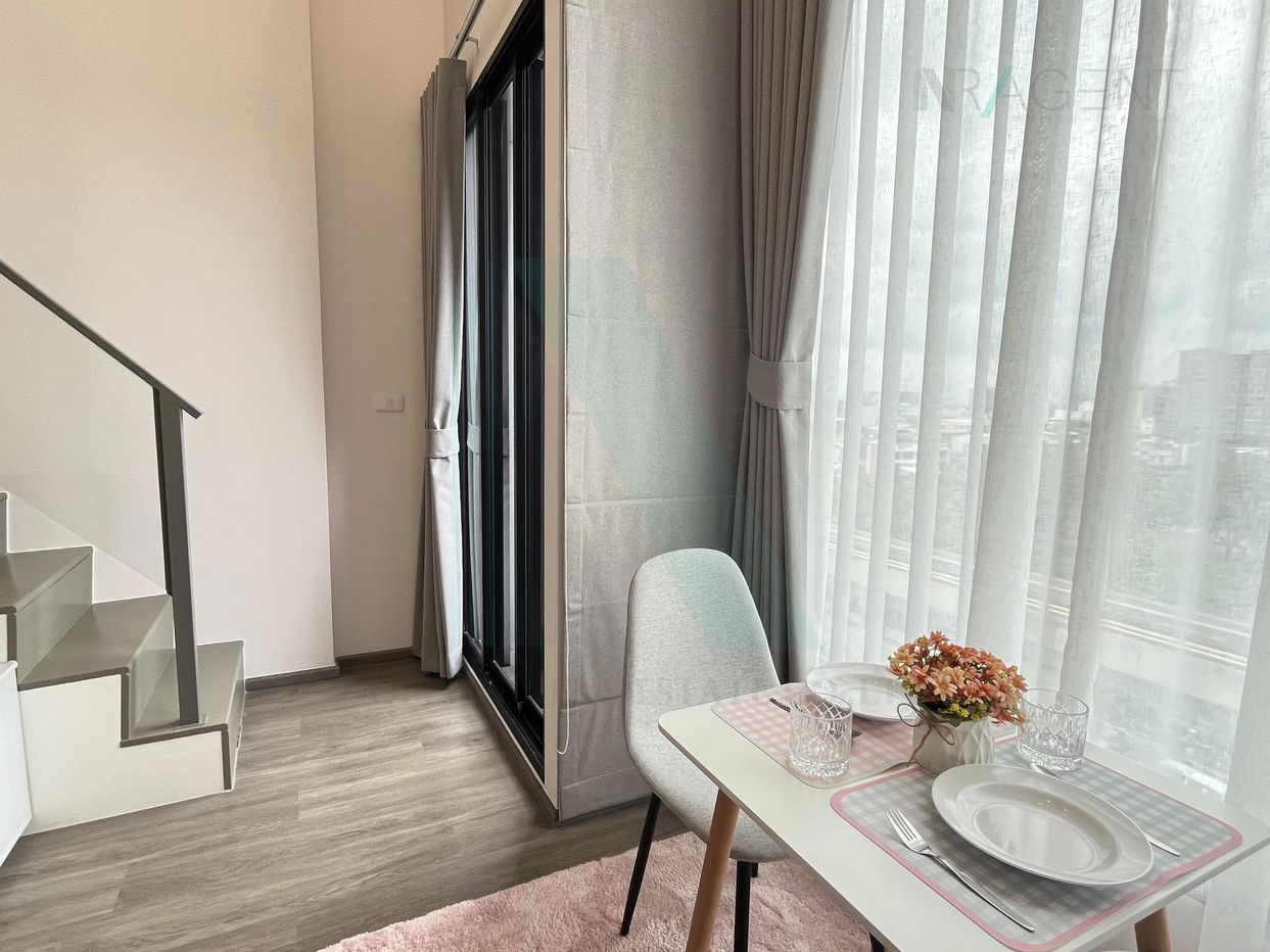 รูป 📌 ให้เช่าคอนโด โซ ออริจิ้น เกษตร อินเตอร์เชนจ์ อาคาร 1 ชั้น 8 Duplex ขนาด 37 ตรม ใกล้ BTS ม.เกษตร - รูปที่ 6/8