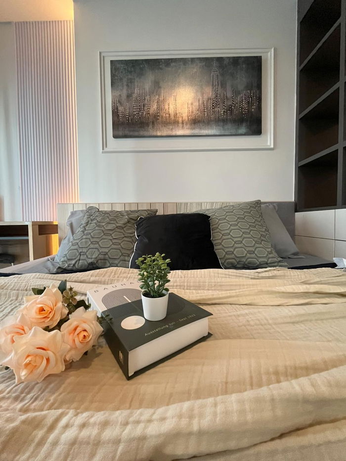 picture 📍 For rent! Ideo O2 | Large 42 sq.m. studio unit, newly renovated, 350 m. from BTS Bangna. - 7/15