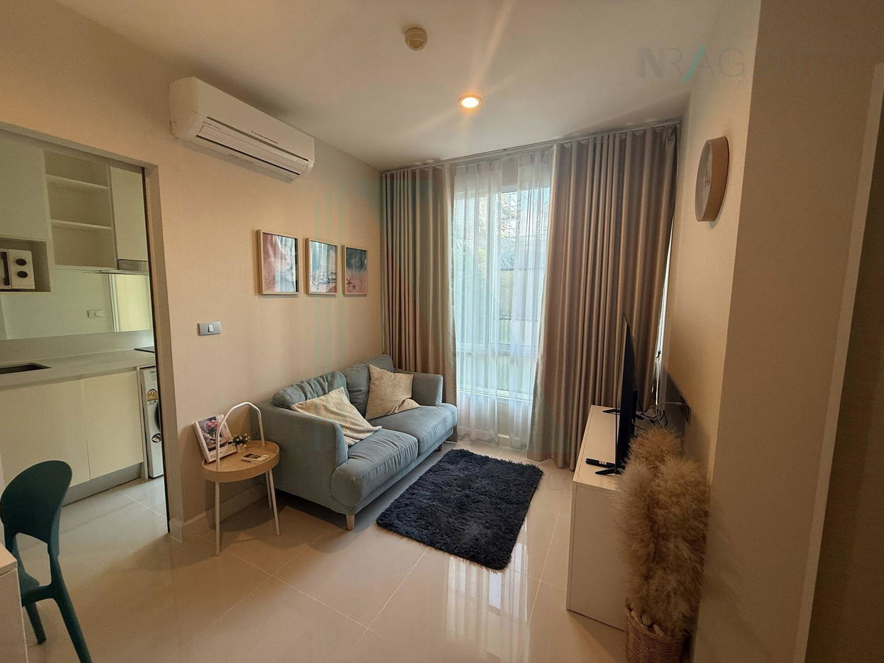 รูป ให้เช่าคอนโด เดอะ สกาย สุขุมวิท อาคาร C ชั้น 2 1 ห้องนอน ขนาด 28 ตรม ใกล้ โรงเรียนนานาชาติ เบิร์คลีย์ บางนา - รูปที่ 7/8