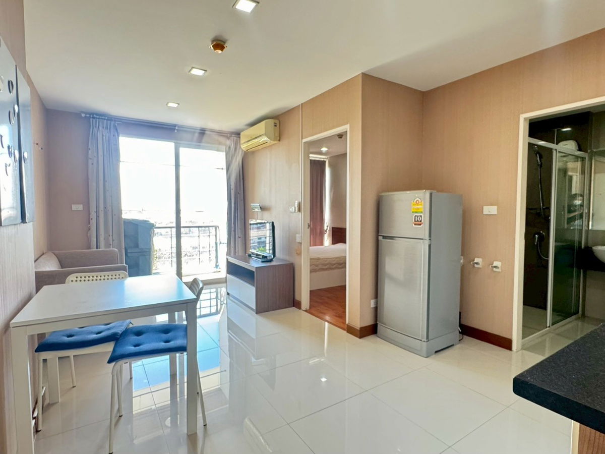 รูป ✨ห้องชั้นสูง ฟรีวิวแบบสุดสายตา ให้เช่า Airlink Residence พร้อมเฟอร์ครบ เข้าอยู่ได้ทันที ห้องขนาดใหญ่ 36 ตร.ม. วิวสนามบิน ✈️ - รูปที่ 3/9