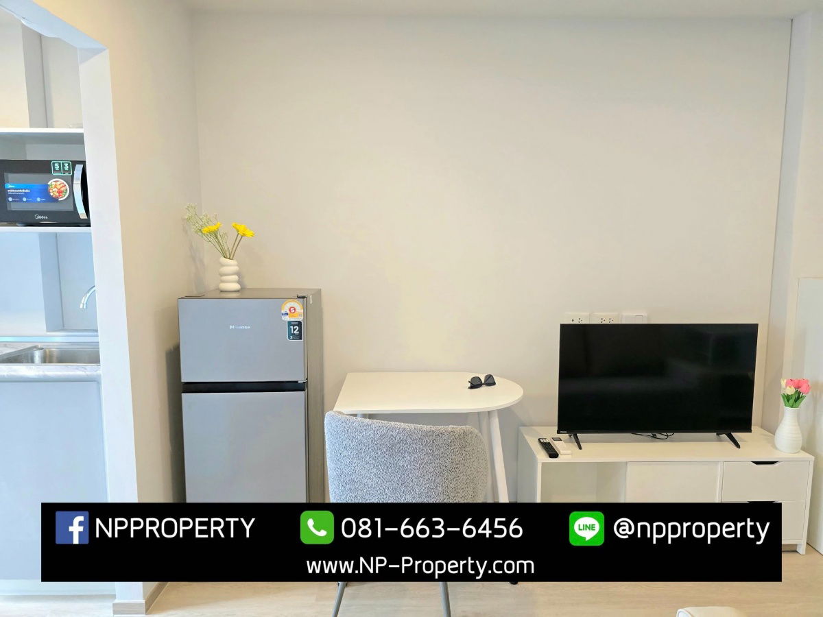 รูป คอนโดเอิร์นอมตะนคร – พร้อมเครื่องซักผ้า! 🧺 ห้องใหม่เอี่ยม น่าอยู่สุด ๆ - รูปที่ 9/12