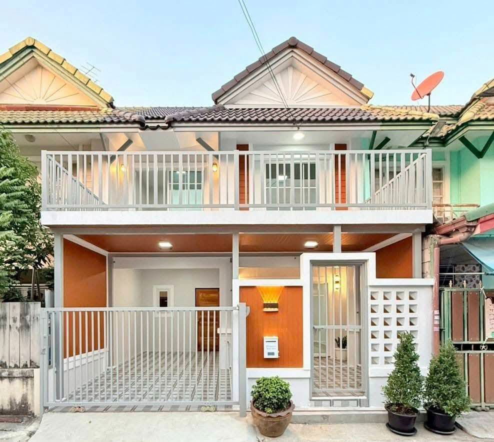 รูป หมู่บ้านพฤกษา 18/1 บางใหญ่ แก้วอินทร์ ทาวน์เฮ้าส์ 3 ห้องนอน รีโนเวทใหม่ ใกล้ MRT สถานีบางใหญ่ ใกล้เซ็นทรัล เวสเกต - รูปที่ 1/20