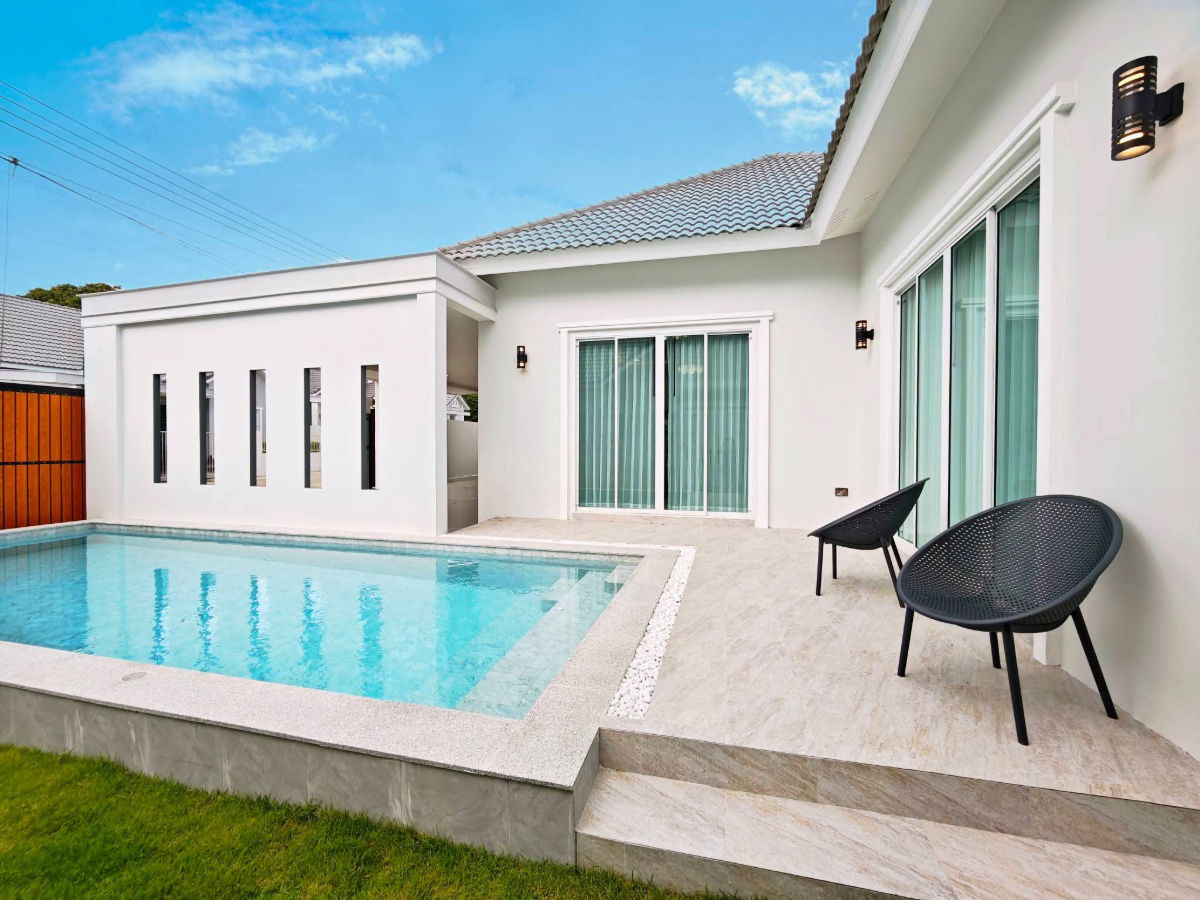 รูป ขายบ้านพูลวิลล่า ตกแต่งบิวท์อินภายในคุณภาพ 4นอน 3น้ำ พร้อมเข้าอยู่ - รูปที่ 3/17