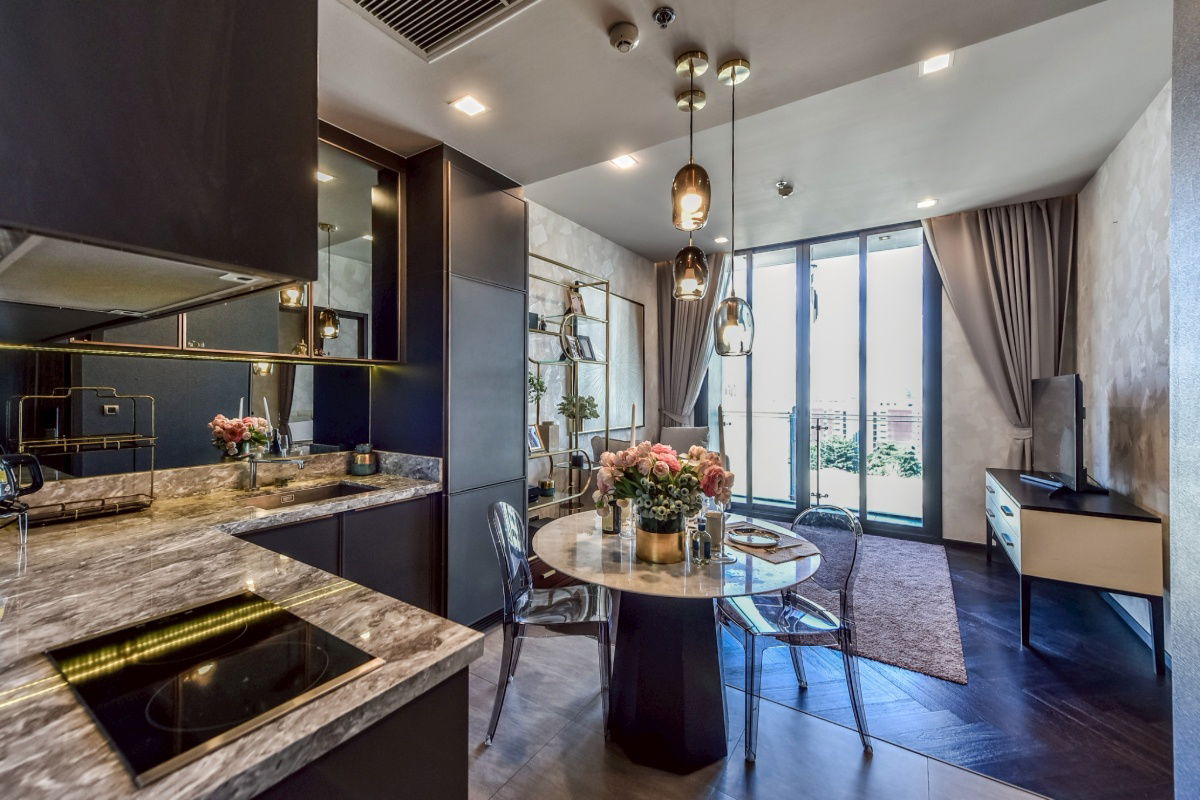 รูป 🔥Available Rent🔥New The Monument Sanampao 1B1B47sqm. 42K/Month Call Ms.Angel(Aumi)0658209572 - รูปที่ 1/5