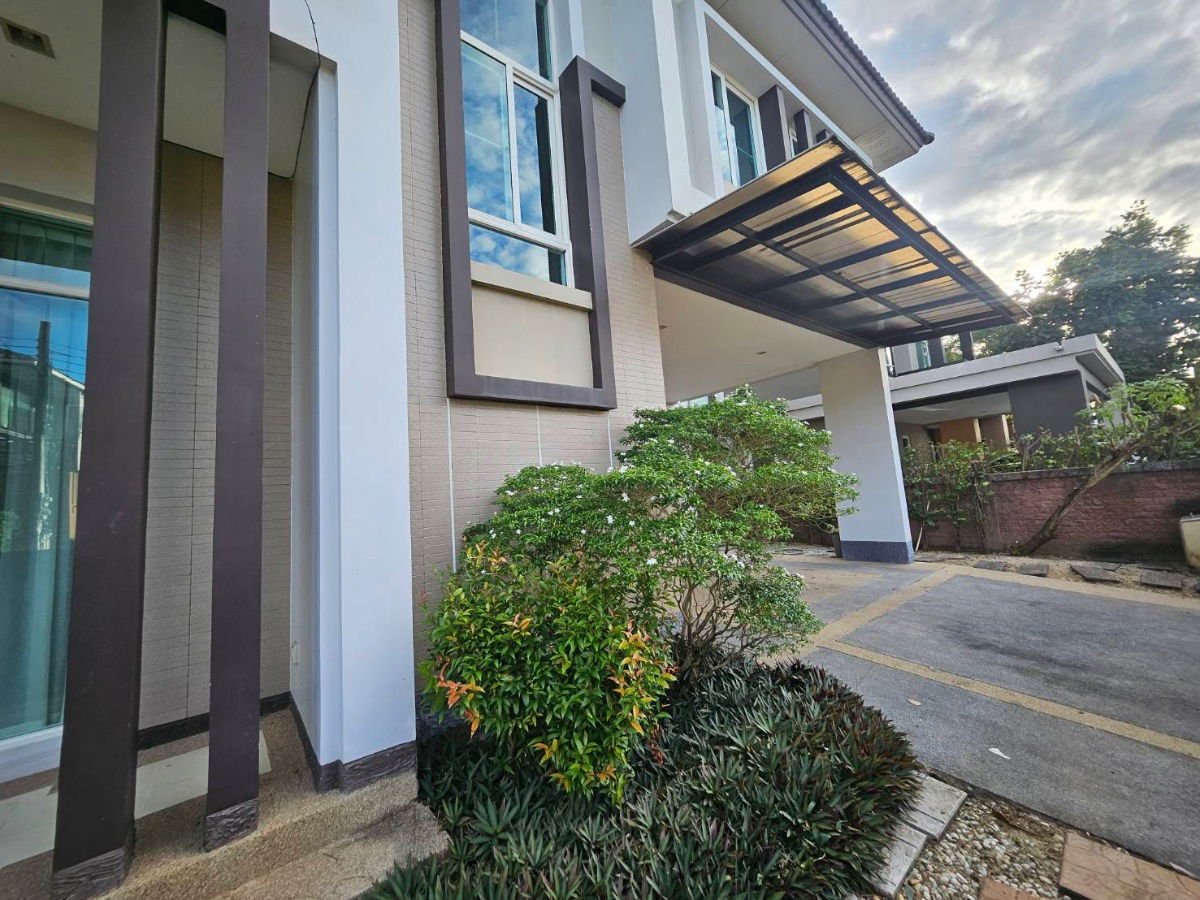 รูป ให้เช่าบ้านลัดดารมย์ชัยพฤกษ์-แจ้งวัฒนะ ตกแต่งพร้อมอยู่ แอร์ 5 เครื่อง - รูปที่ 3/32