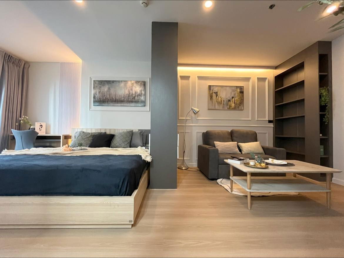 picture 📍 For rent! Ideo O2 | Large 42 sq.m. studio unit, newly renovated, 350 m. from BTS Bangna. - 2/15