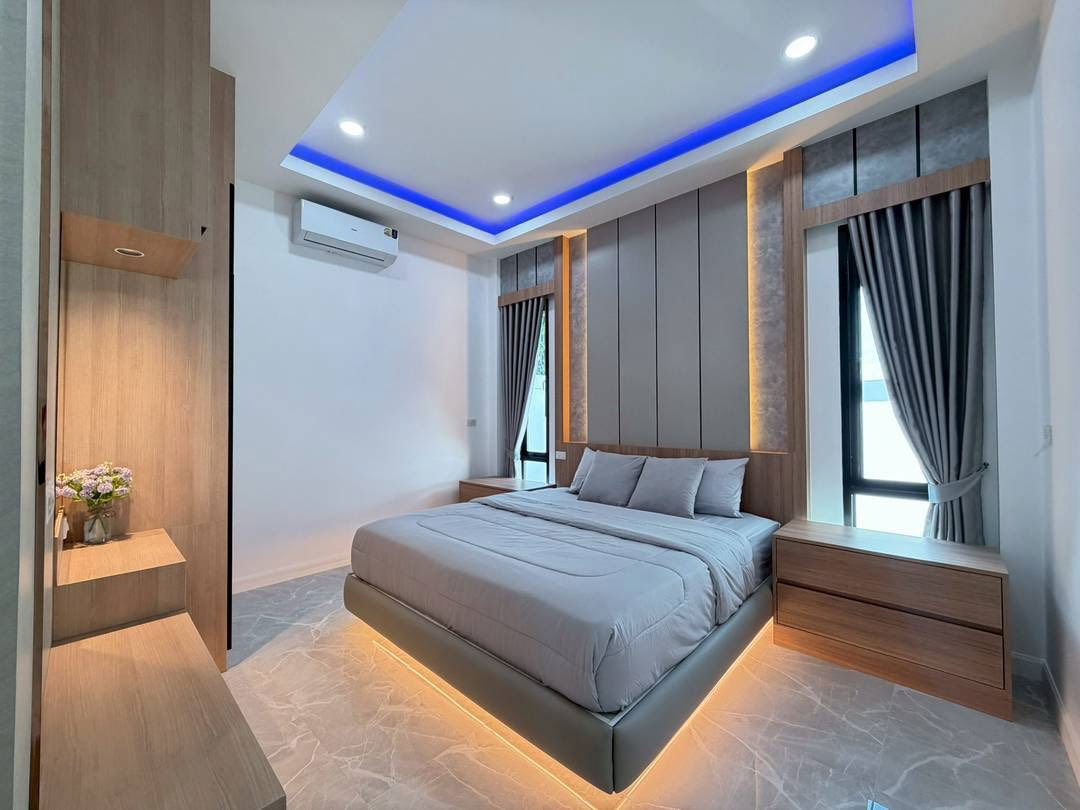 รูป ขายพูลวิลล่าหรู สร้างใหม่ ทำเลทอง ใกล้หาดจอมเทียนเพียง 1 กม. สร้างเสร็จพร้อมโอน! - รูปที่ 7/20