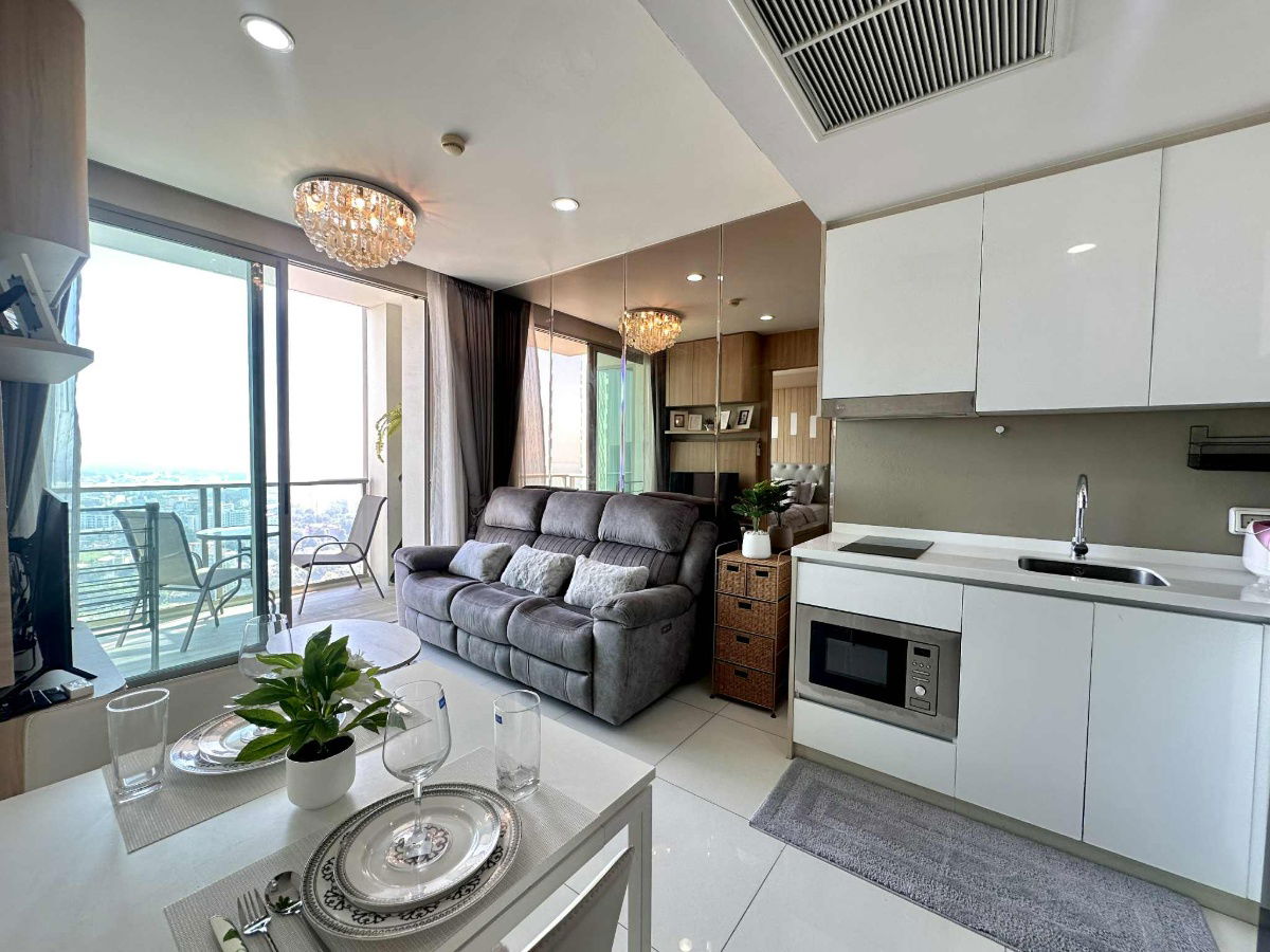 รูป ขาย ริเวียร่า วงศ์อมาตย์ บีช คอนโดหรูในพัทยาเหนือ ชื่อต่างชาติ 1 ห้องนอน ชั้น 30 วิวทะเล - รูปที่ 7/33