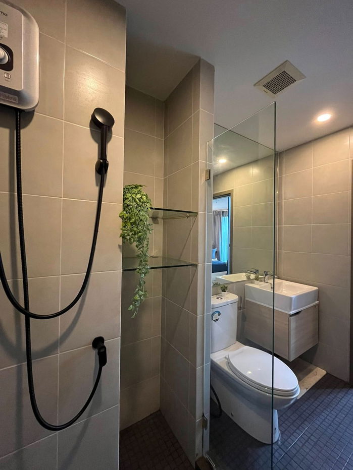 picture 📍 For rent! Ideo O2 | Large 42 sq.m. studio unit, newly renovated, 350 m. from BTS Bangna. - 13/15