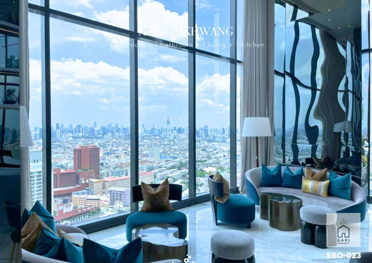 รูป ซื้ออยู่เองก็เลิศ ซื้อลงทุนก็รับเงินทันที XT ห้วยขวาง ใกล้ MRT เพียง 75 ม. - รูปที่ 11/13