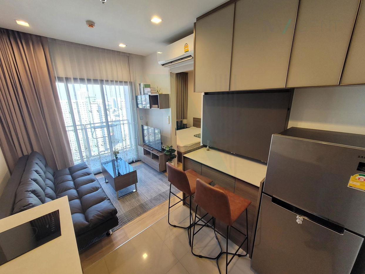 รูป 🚩 ให้เช่าคอนโด เดอะ ไลน์ พหลฯ-ประดิพัท อาคาร 1 ชั้น 30 1 ห้องนอน ขนาด 30 ตรม ใกล้ Big C สะพานควาย - รูปที่ 8/8