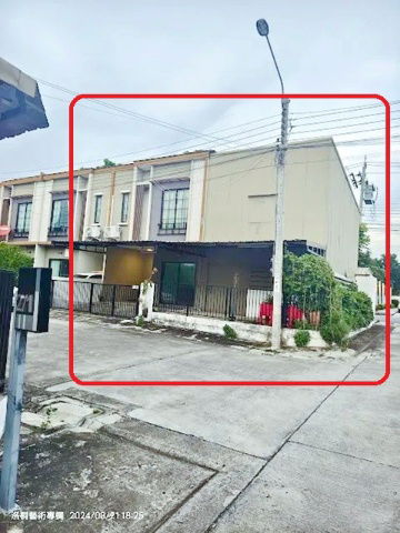 รูป พร้อมโกดัง หัวมุม 3 นอน ถ.กิ่งแก้ว ลาดกระบัง ARL สุวรรณภูมิ 4.1 กม. รพ.สิรินธร 2 กม.ให้เช่าทาวน์เฮ้าส์ 2 ชั้น2น้ำ 39 ตร.วา. 310 ตร.ม. - รูปที่ 7/8