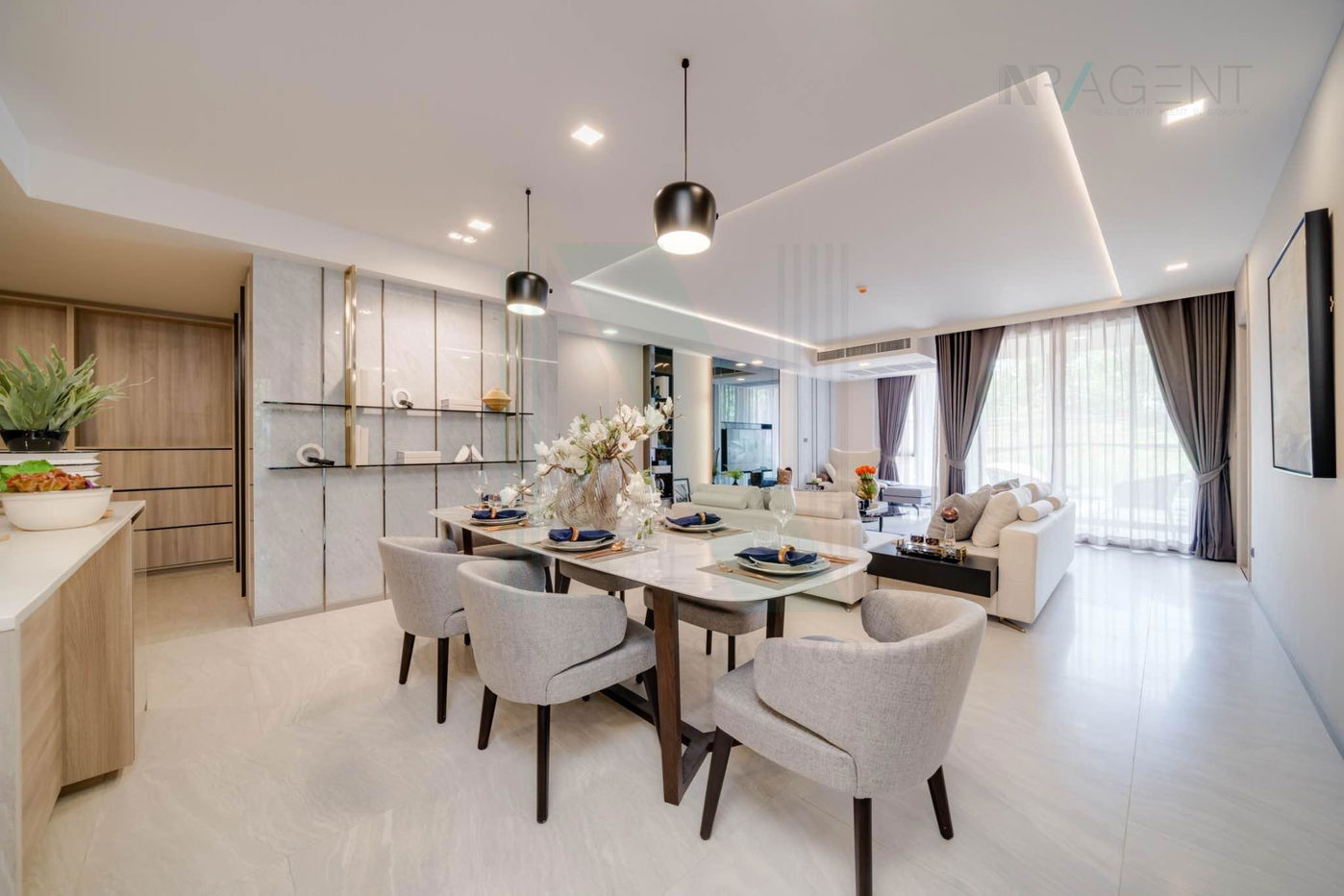 picture ð For Rent Condo FYNN SUKHUMVIT 31 Building 1, Floor 2,3 bed room, Room size 117.00 sqm - 6/8