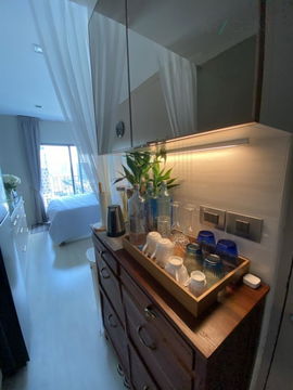 📌 For Rent Condo IDEO MOBI SUKHUMVIT Building B, Floor 17,Studio, Room size 21.00 sqm