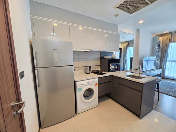 รูป 🔔เจ้าของปล่อยเช่าเอง🔔 ห้องตกแต่งใหม่ พร้อม smart TV 55 นิ้ว คอนโด Wyne by Sansiri - รูปที่ 4/17