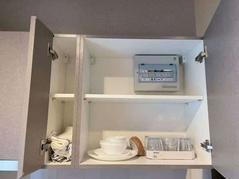 รูป For rent 💥Life Asoke rama9💥 Beautiful room, ready to move in, beautifully decorated, fully furnished. - รูปที่ 12/13