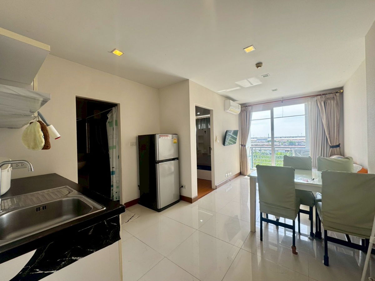 รูป ✨🥂 ด่วน ให้เช่า Airlink Residence ห้องสวยพร้อมเข้าอยู่ 🏢🚆 อาคาร 6 ชั้น 6 | ขนาด 36 ตร.ม. ห้องกว้าง เฟอร์ครบ เครื่องใช้ไฟฟ้าครบ เข้าอยู่ได้ทันที - รูปที่ 3/8