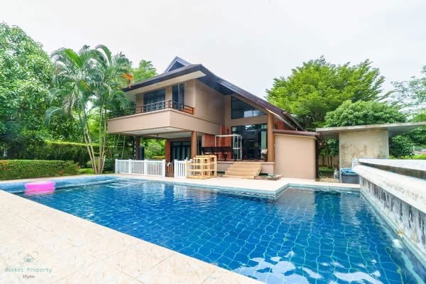 รูป ปล่อยเช่า Pool Villa 2 ชั้น ดอยสะเก็ด บ้านชั้นครึ่ง 2 ห้องนอน พื้นที่ 300 ตรม. - รูปที่ 4/14