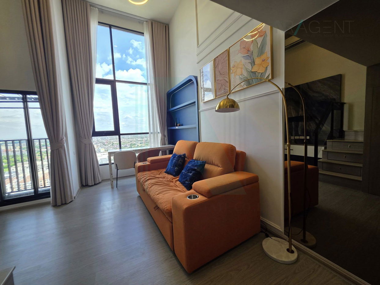 picture For Rent Condo ORIGIN PLUG & PLAY RAMKHAMHAENG TRIPLE STATION Building 1, Floor 17,Duplex, Room size 39 sqm - 3/8