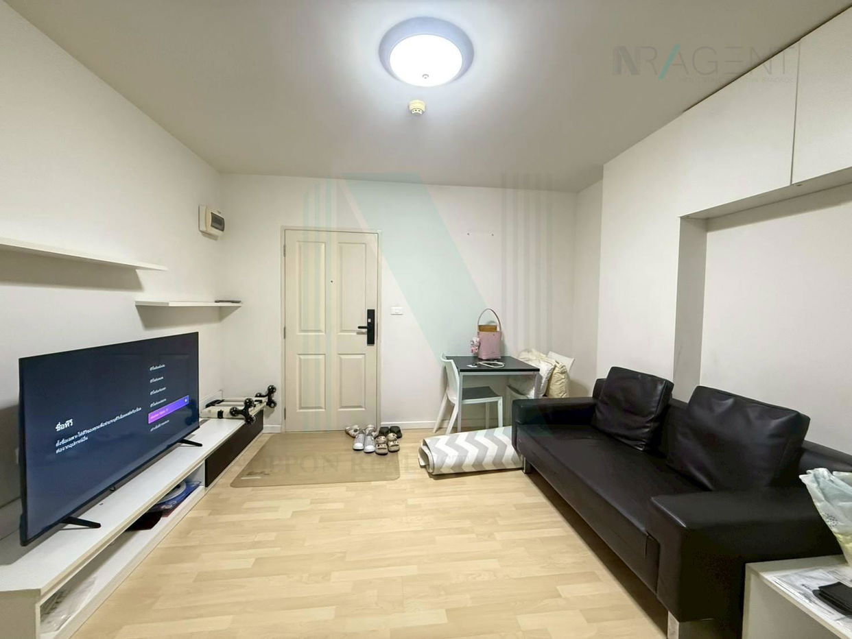 picture 🎉 For Rent Condo DCONDO RAM INTRA Building C, Floor 6,1 bed room, Room size 30 sqm - 5/8