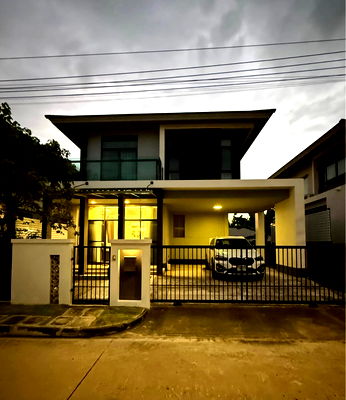 เช่าบ้านเดี่ยว เขตสวนหลวง : ให้เช่า เศรษฐสิริ พัฒนาการ ใกล้สวนหลวง ร.9 4 ห้องนอน ตกแต่งโมเดิร์น พร้อมเข้าอยู่