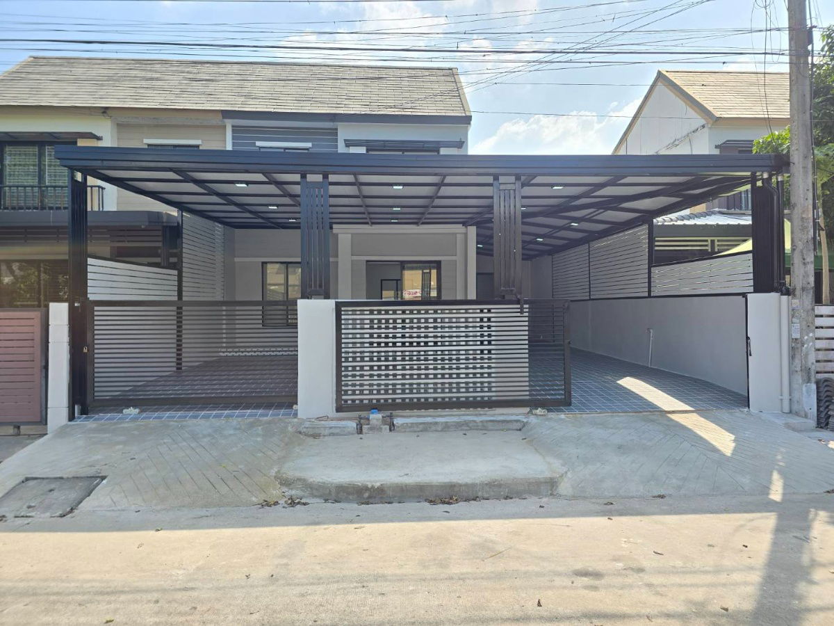 รูป บ้านแฝด 2 ชั้น แต่งใหม่ พร้อมอยู่ ต้นโครงการ หมู่บ้าน พฤกษา67 ลำลูกกา คลอง2 ถนนเสมาฟ้าคราม คูคต ลำลูกกา ปทุมธานี ใกล้รถไฟฟ้า - รูปที่ 1/29