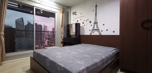 P-31986 ให้เช่า คอนโด แอสไพร์ พระราม 9 ซอยพระราม 9 แยก 2 ถนนพระราม 9 Huai Khwang, Bangkok พร้อมอยู่ ราคาถูก Line Id @easythaihome 085-592-2897