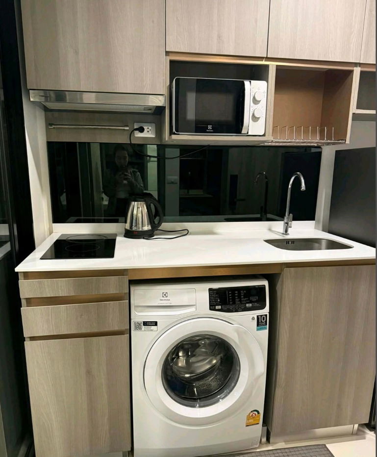 picture For rent: Knightsbridge Collage Sukhumvit 107, beautiful, cheap, fully furnished, near BTS Bearing. Interested, add Line @841qqlnr - 7/9