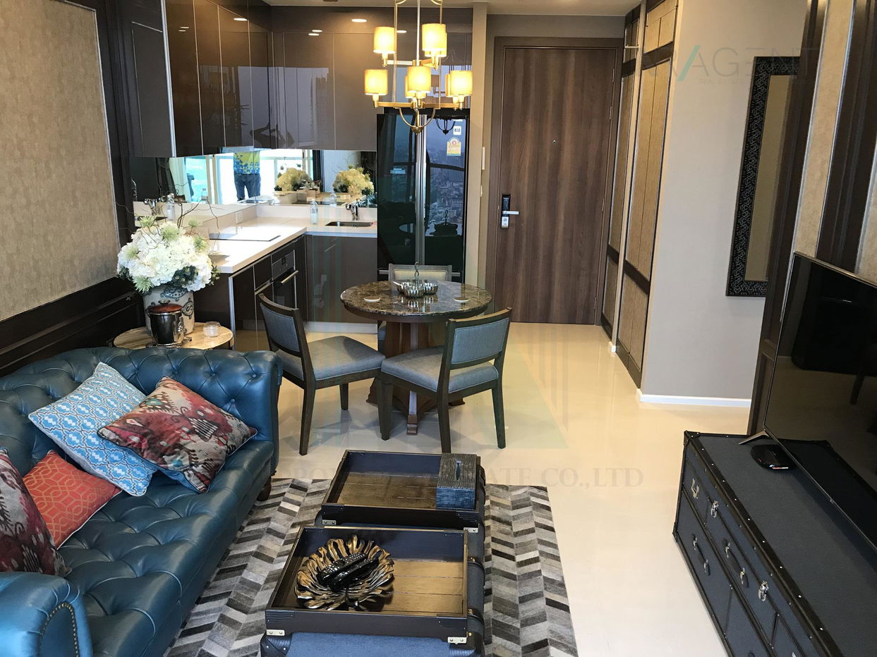 picture 🎊 For Rent Condo MENAM RESIDENCES Building 1, Floor 36,2 bed room, Room size 73 sqm - 1/8