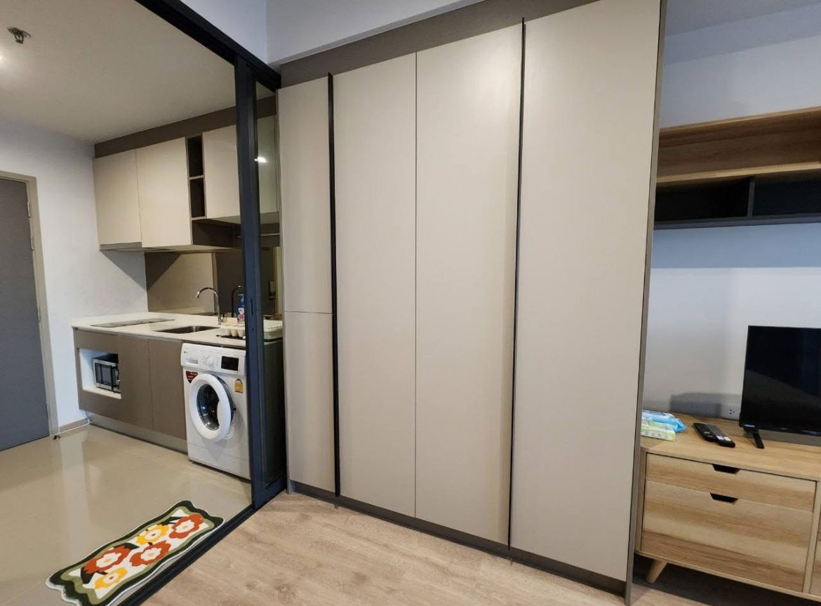 picture 🛋️ For rent: Ideo Rama 9 Asoke, fully furnished studio room near Central Rama 9, only 18,000 baht. Add Line @255ghzjq (with @) .ꔛ - 5/6