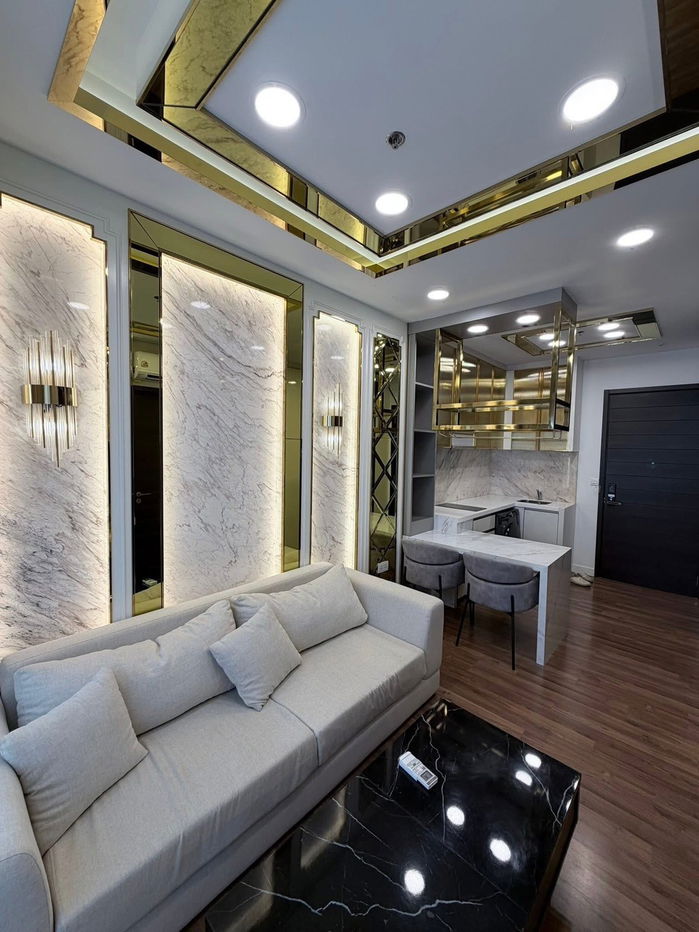 รูป 🟪🟦🟩🟨🟧 ให้เช่า Ivy Ampio รัชดา 📍ใกล้ MRT ศูนย์วัฒนธรรม🛎️🛎️ | 𝗟𝗶𝗻𝗲@: @𝗮𝘀𝘀𝗲𝘁𝘀𝗽𝗿𝗼 - รูปที่ 2/10