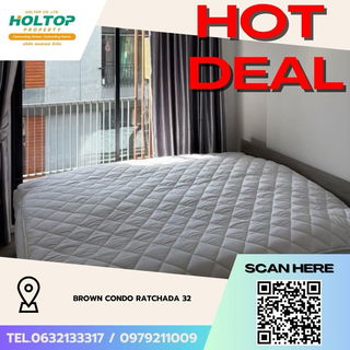 รูปภาพ #Z3497💥 061268 🔥Condo for rent: Brown Condo Ratchada 32