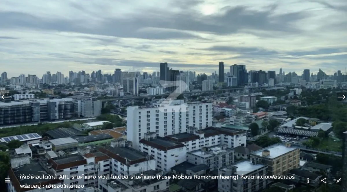 picture 🥳[RAR2512-2333] Fuse Mobius Ramkhamhaeng-Klongton. A Building, FL.20th*Washing machine *Near ARL Ramkhamhaeng💚Line id: @thefirstagent ** - 3/13