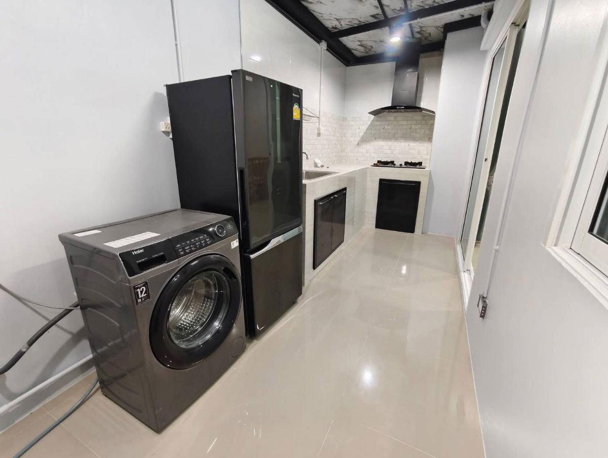 รูป T 1469 ให้เช่า ทาวน์โฮม 2 ชั้น ม.ธัญดา พาร์ควิว 6 แพรกษา-เทพารักษ์ บ้านสวยสภาพดี มีเฟอร์นิเจอร์ พร้อมอยู่ ราคา 22,000 บาท - รูปที่ 6/14