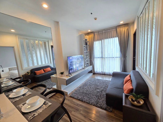 รูป 🔔เจ้าของปล่อยเช่าเอง🔔 ห้องตกแต่งใหม่ พร้อม smart TV 55 นิ้ว คอนโด Wyne by Sansiri - รูปที่ 2/17