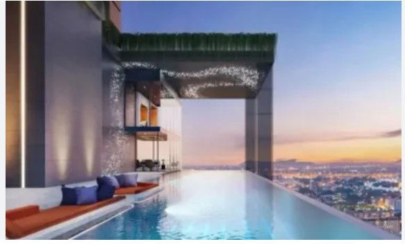 รูป (เจ้าของ) ขายด่วนเท่าทุน ห้อง Duplex ชั้น 19 เพดานสูง Origin play Bangkhunnon (พื้นที่ใช้สอยประมาณ 32.5 ตารางเมตร) - รูปที่ 6/10