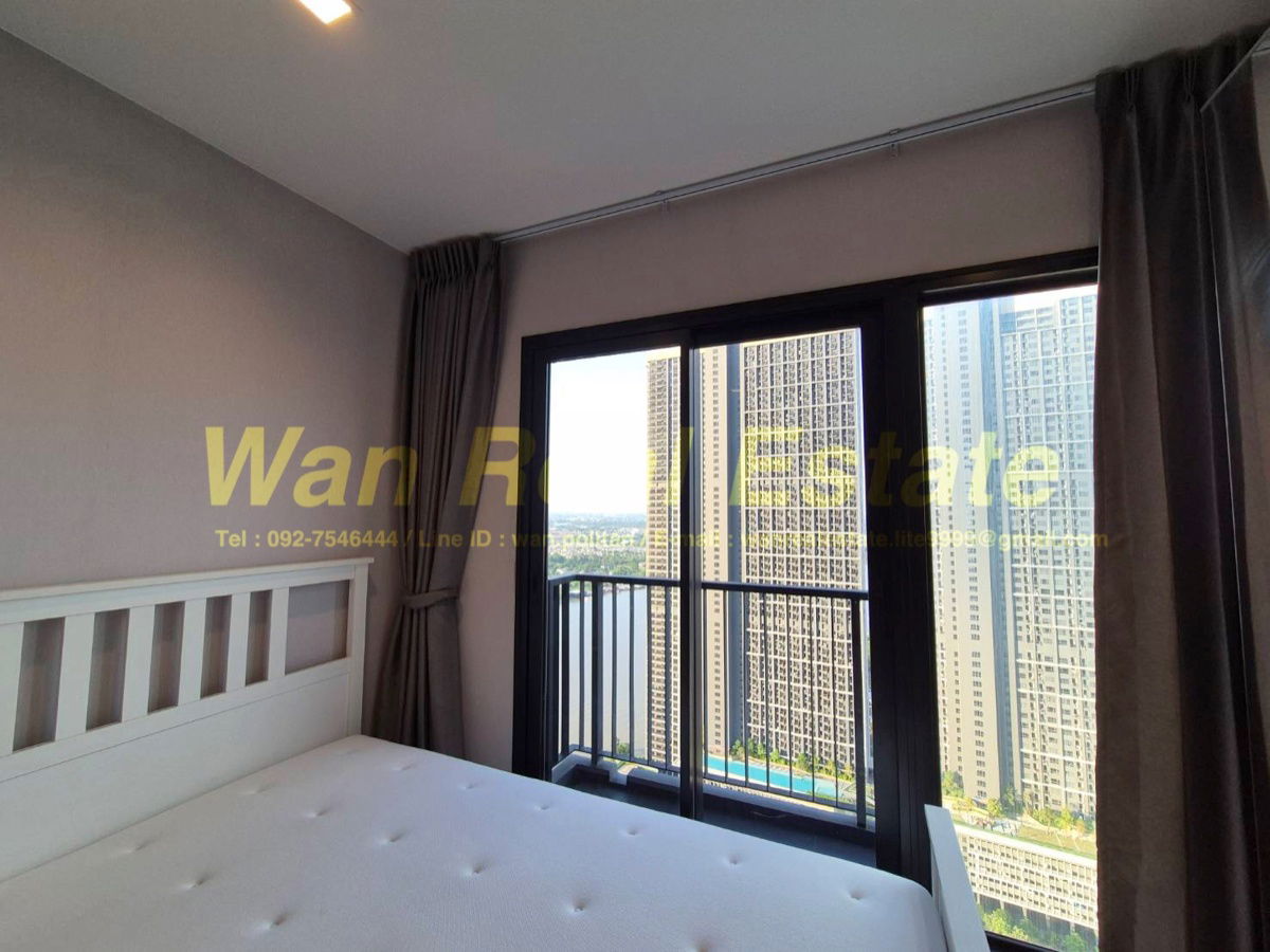 รูป ให้เช่า คอนโด politan rive ชั้น 39 ขนาด 30 ตร.ม. วิวสวย แม่น้ำ สวน ครบพร้อมอยู่ ราคาประหยัด - รูปที่ 2/11