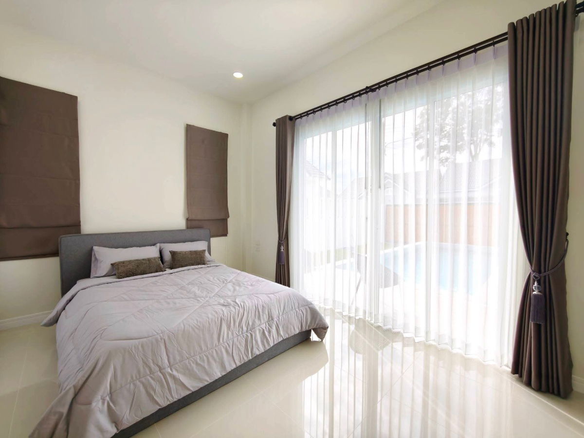 รูป ขายบ้านพูลวิลล่า ตกแต่งบิวท์อินภายในคุณภาพ 4นอน 3น้ำ พร้อมเข้าอยู่ - รูปที่ 11/17