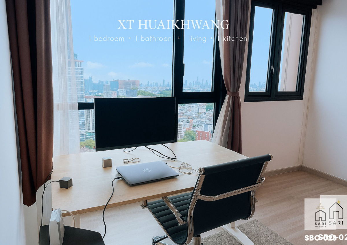 รูป ซื้ออยู่เองก็เลิศ ซื้อลงทุนก็รับเงินทันที XT ห้วยขวาง ใกล้ MRT เพียง 75 ม. - รูปที่ 4/13