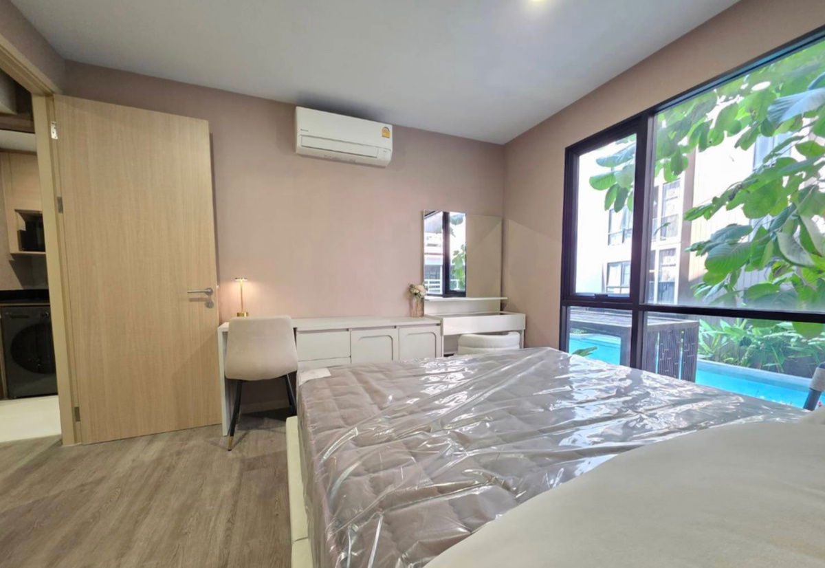 picture For rent: The Shade Sathorn 1, new room, beautiful, ready to move in, never rented out, near MRT Khlong Toei. Interested, add Line @841qqlnr - 4/7
