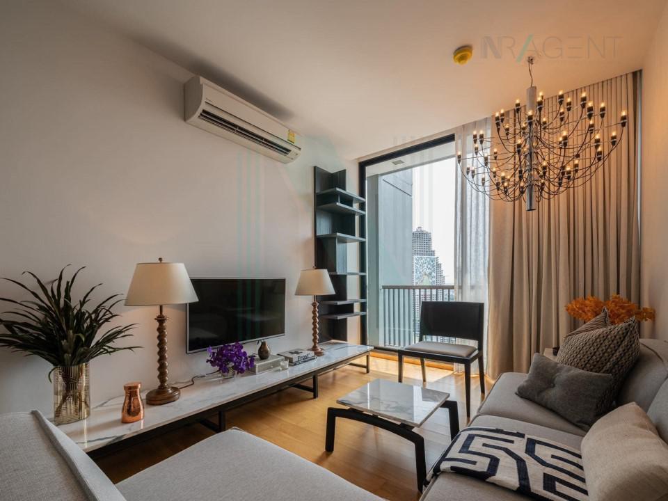 รูป 🚩Best room!🚩 ให้เช่าคอนโด โนเบิล รีโว สีลม อาคาร 1 ชั้น 28 1 ห้องนอน ขนาด 55.00 ตรม ใกล้ เซ็นทรัล สีลม คอมเพล็กซ์ - รูปที่ 5/8