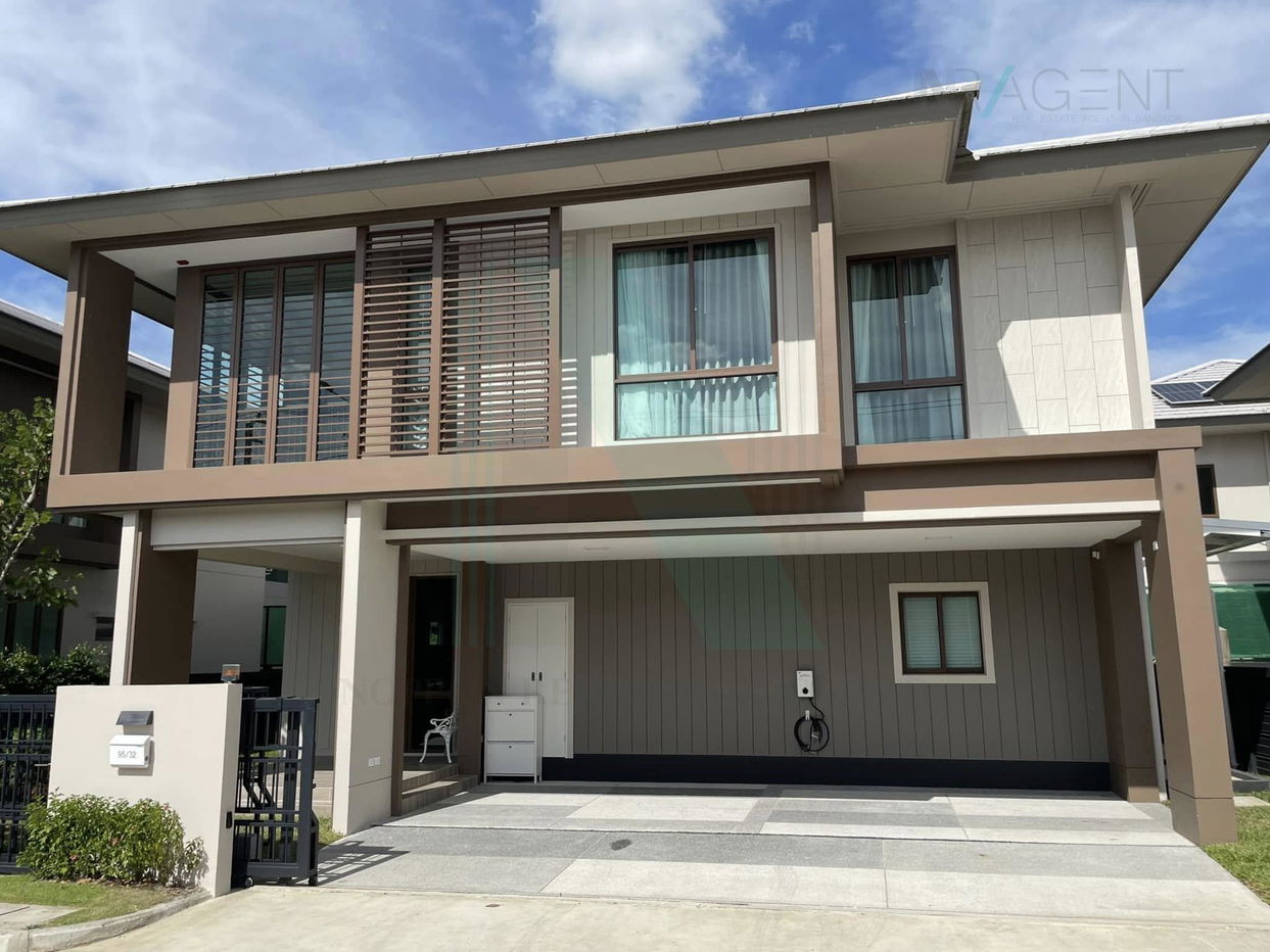 picture 📌 For Rent 2-story House BURASIRI KRUNGTHEPKREETHA 4 bedroom 4 bathroom - 1/8