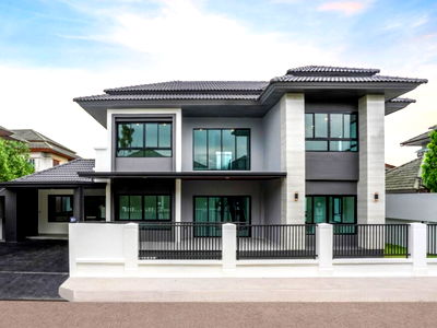 บ้านเดี่ยว วิทยาลัยเทคโนโลยีปัญญาภิวัฒน์ : บ้านเดี่ยว 4 ห้องนอน! รีโนเวทใหม่ทั้งระบบ | ติดถนนเมนประชาชื่น | ยิ่งรวยนิเวศน์