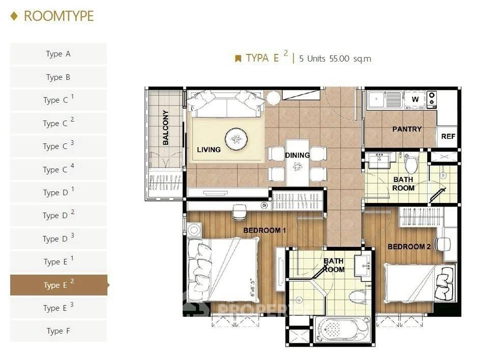 picture 2-BR Condo at Mirage Sukhumvit 27 near BTS Asok (ID 2467067) - 13/20