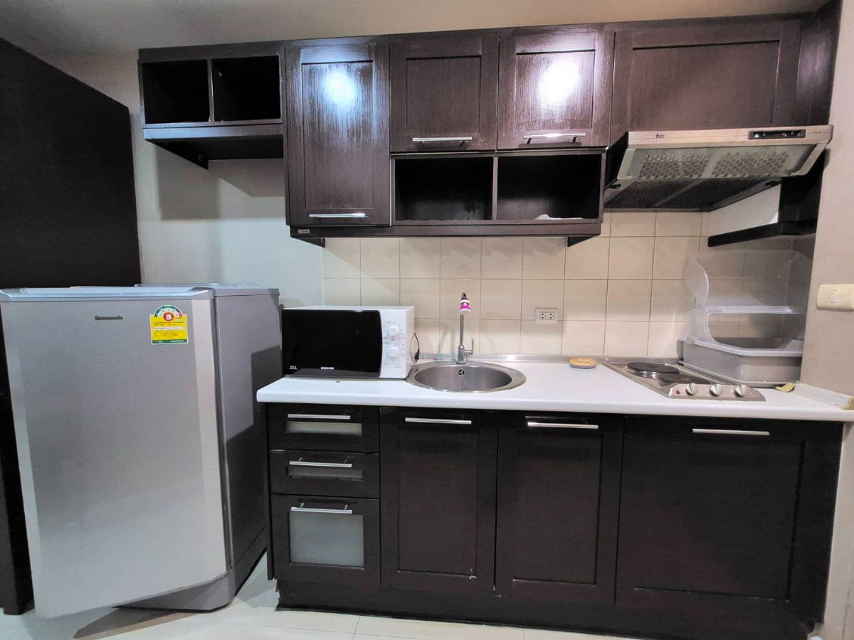 รูป ให้เช่าคอนโด The Metro Park เฟส 1 แบบ 30.5 ตร.ม. ชั้น 4 ห้องสวย วิวสระว่ายน้ำ เฟอร์+ไฟฟ้าครบ - รูปที่ 4/12