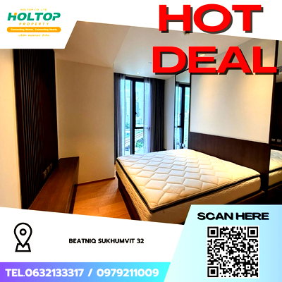 คอนโดให้เช่า : #Z3496💥 061268 🔥ให้เช่าคอนโด beatniq sukhumvit 32