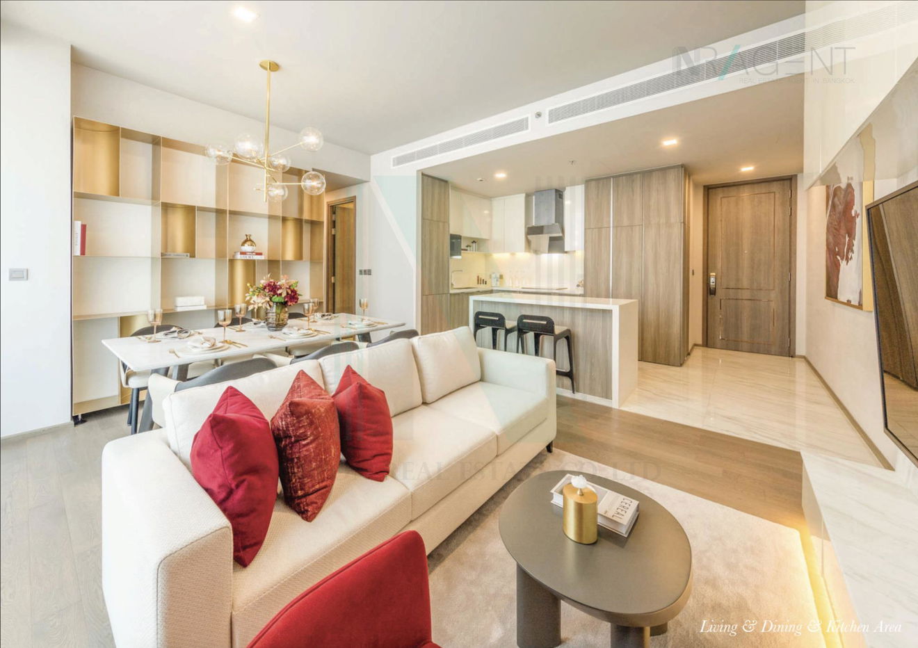 picture 🎊 For Rent Condo CELES ASOKE Building 1, Floor 24,2 bed room, Room size 86 sqm - 2/8