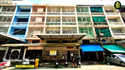 อาคารพาณิชย์ กรุงเทพมหานคร : ขายอาคารพาณิชย์ 2 คูหา 5 ชั้น สุขุมวิท 46 ใกล้ BTS พระโขนง ซอยภูมิจิตร ถนนพระรามที่ 4