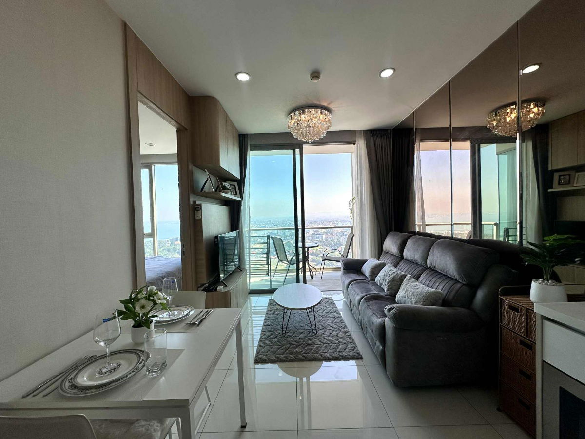 รูป ขาย ริเวียร่า วงศ์อมาตย์ บีช คอนโดหรูในพัทยาเหนือ ชื่อต่างชาติ 1 ห้องนอน ชั้น 30 วิวทะเล - รูปที่ 5/33